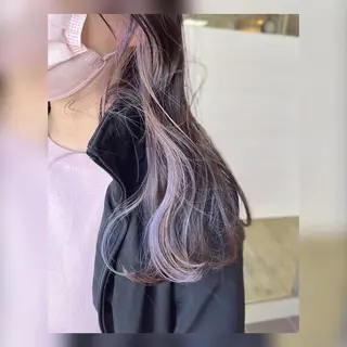 ロング カラー 髪質改善美容室Qin hair所属・【女性限定】 👑hanaのヘアスタイル