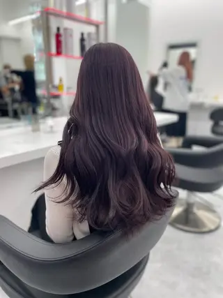 ロング 🤍韓国トレンド ヘア🤍miku🤍のヘアスタイル