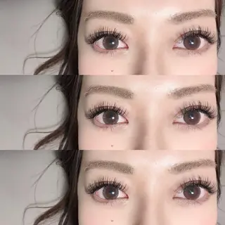 ロング カラー パーマ ヘアアレンジ メンズ キッズ ネイル マツエク・マツパ アイブロウ apopi's所属・真夜中のまつ毛 APOPI'Sのマツエク・マツパデザイン