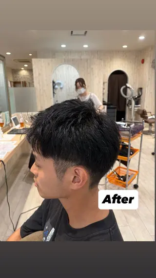 メンズ メンズ0円モデル✂️ 🎀藤村音寧🎀のヘアスタイル