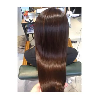 ロング アオガミ （前髪顔周りカット）のヘアスタイル