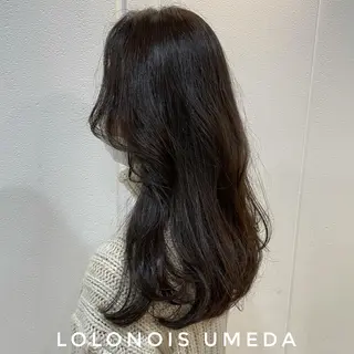 ロング カラー Lolonois梅田 /Okazaki:)のヘアスタイル