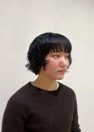 ショート パーマ 小野寺 菜穂/豊橋/パーマのヘアスタイル