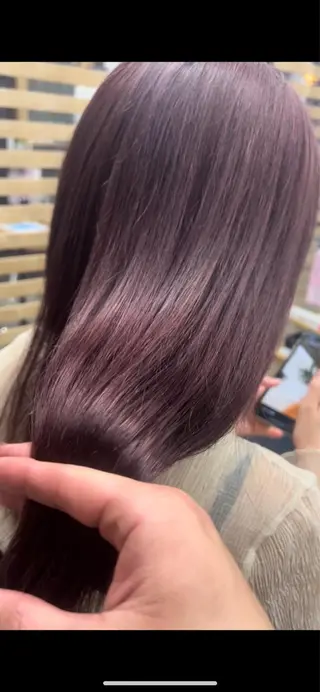 カラー ひろし/髪質改善/ 縮毛矯正/上品✨のヘアスタイル