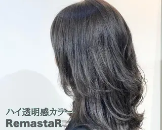 セミロング 体験型アトリエサロンRemastaR所属・お任せオーダー 専門美容師のヘアスタイル
