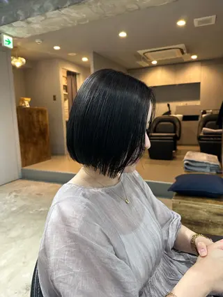 ミディアム カラー ウェーブパーマ/ レイヤー/齋藤大貴のヘアスタイル