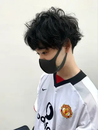 ショート パーマ ヘアアレンジ 〽️magico/ ウルフDaiki〽️のヘアスタイル