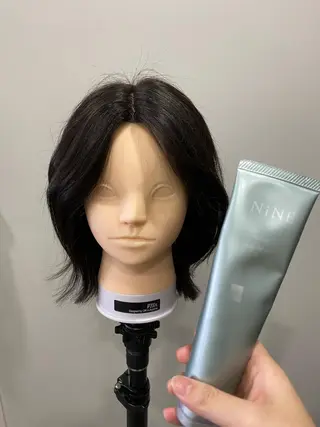 ミディアム ヘアアレンジ 【coco.】hair所属・カジカワサキ/髪質 改善/クロスパーマのヘアスタイル