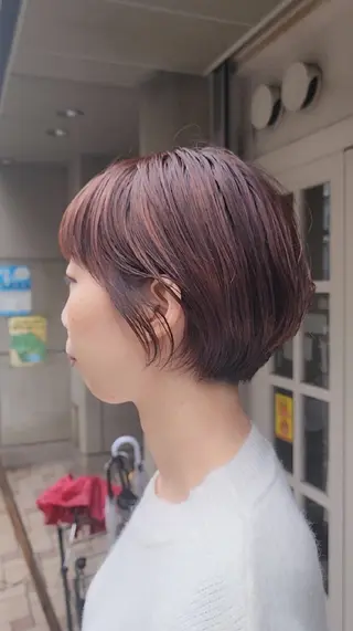 ショート カラー quiora所属・奉書 隆浩のヘアスタイル