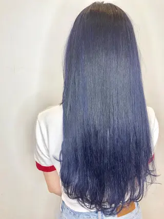 ロング 美髪改善・ストレート 🌿エクステ/カンジのヘアスタイル