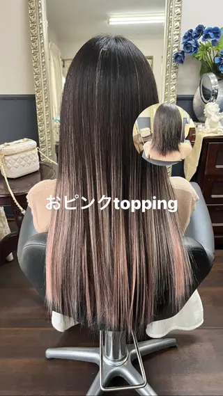 ロング KITTY 立川のネイルデザイン