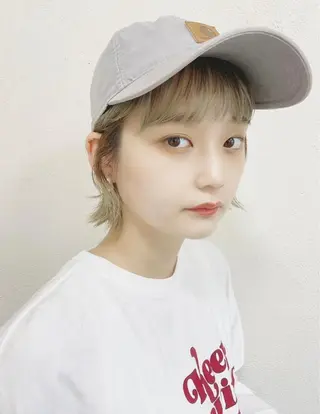 ショート カラー 🦋透明感カラー🦋 なつやのヘアスタイル