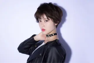 ショート カラー パーマ 永田 崇のヘアスタイル