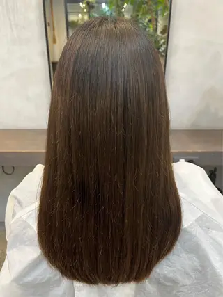 ロング 赤木蓮/メンズ特化 パーマ/ハイトーンのヘアスタイル