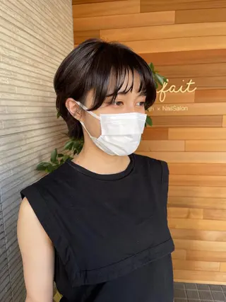 ショート カラー 【AMANEQ】 yuka🦋のヘアスタイル