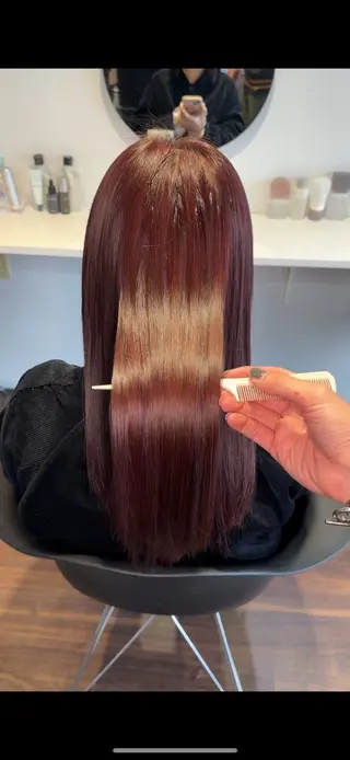 ロング カラー ボブ・レイヤー支持 No.1/Ryokiのヘアスタイル