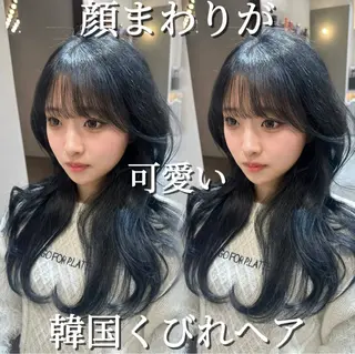 セミロング 銀座副店長/レイヤー /韓国ヘア/髪質改善のヘアスタイル