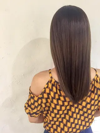 ロング カラー 髪質改善 suzukiのヘアスタイル