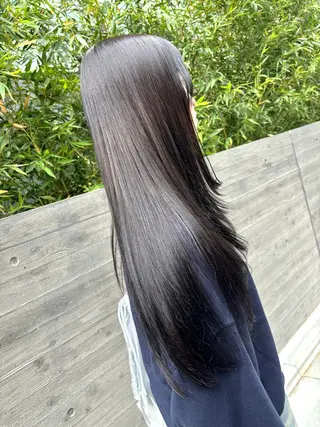 ロング カラー KINI所属・HIYOSHI　✂︎ 艶髪職人のヘアスタイル