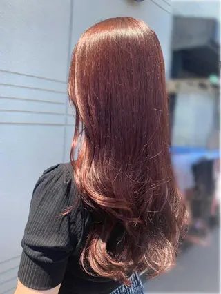 ロング カラー 今だけカット無料✨ 表参道美容師 井出光のヘアスタイル