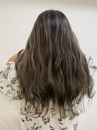 ロング カラー Reb_keiji 👑小倉圭司のヘアスタイル