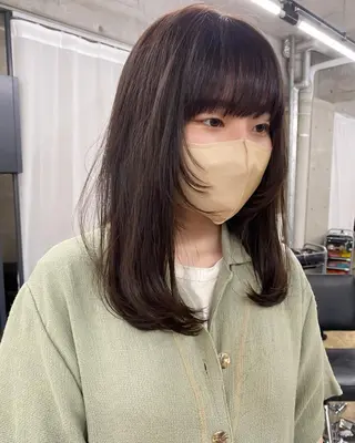 ロング ୨୧柔らかいカラー nozomi ୨୧のヘアスタイル