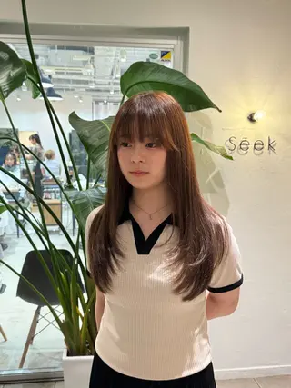 ロング 🐋湊 ゆうき /レイヤーカット🫧のヘアスタイル