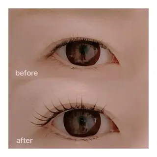 マツエク・マツパ Be me♥ 亀貝景子のマツエク・マツパデザイン