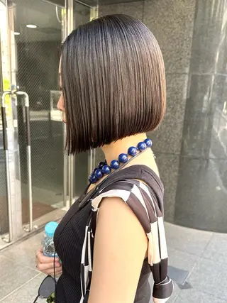 ショート 髪質改善🧡縮毛矯正 🧡本木ヨシヒサのヘアスタイル