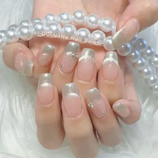 ネイル 💎CC・NaNa 韓国風ネイル🌙Cのネイルデザイン