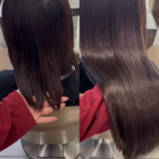 ロング カラー メンズ シールエクステ🎀 羽エクステ🌙しぇるのヘアスタイル