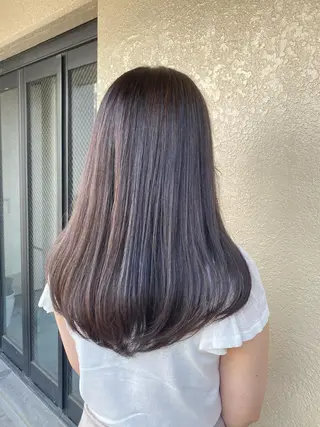 ロング カラー ヘアアレンジ 韓国レイヤー/ 顔周り💕田中将吾のヘアスタイル