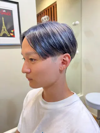 ショート カラー メンズ FLOW所属・Shouei のヘアスタイル