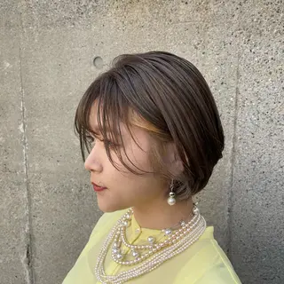 ショート カラー まろやかカラー🤎 みなとまほのヘアスタイル