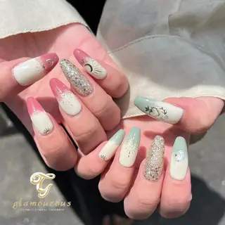 ネイル 野島 千夏のネイルデザイン