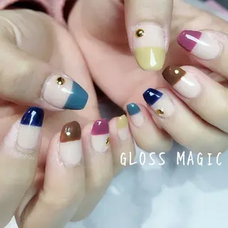 ネイル あ きのネイルデザイン