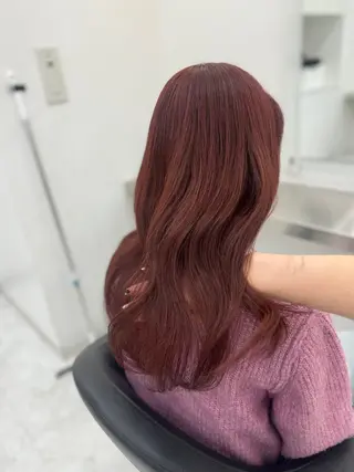 セミロング カラー 🎀愛されgirly ヘア🫧Ayakaのヘアスタイル