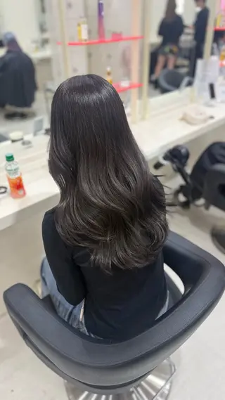 カラー 韓国透明感color 🤍sawako🏹のヘアスタイル