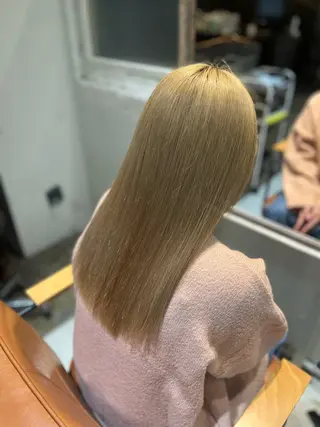 セミロング パーソナル診断 髪質改善TRのヘアスタイル