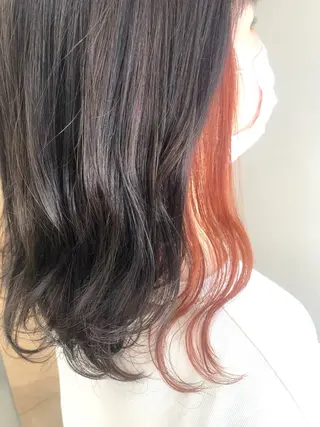 カラー 髪質改善/縮毛矯正/ 暖色カラー💫のヘアスタイル