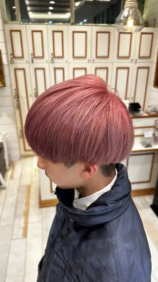カラー メンズ fifth原宿 宮部蓮のヘアスタイル