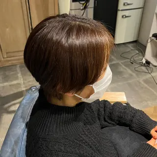 ショート カラー umber  royce所属・🫟メンズスタイル 特化型マナ🫟のヘアスタイル