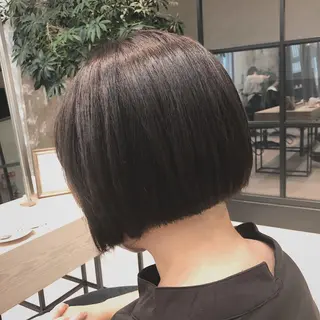 ショート ノツコウダイ /ぱつっとボブのヘアスタイル