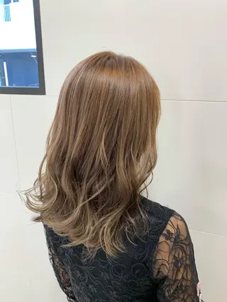 ロング 山下恋佳/矢場町/ ブリーチ/ショートのヘアスタイル