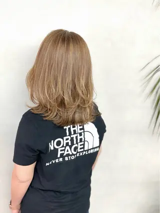 ミディアム カラー VIF所属・🗻飯田誠也🗻 カットカラー得意のヘアスタイル