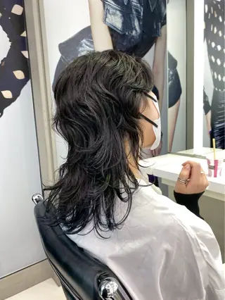 ロング パーマ リコ🪐パーマ モデル募集のヘアスタイル