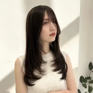ロング 透明感カラー 🩰あさのヘアスタイル