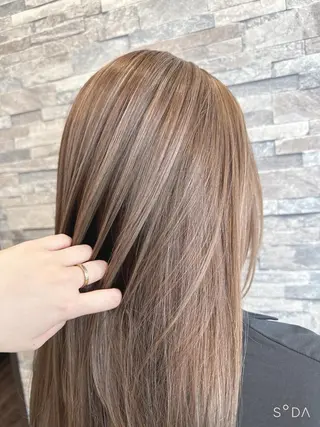 ロング カラー 🫧アレンジ･髪質 改善maica🫧のヘアスタイル