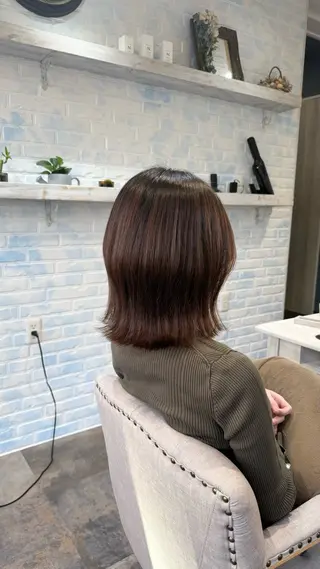 ミディアム 🎀RUI/髪質改善 /美髪矯正/艶カラーのヘアスタイル