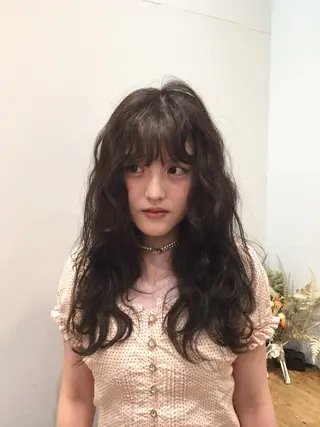 カラー 高島 未旺のヘアスタイル